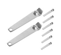 SKISUNO 8 pièces Ouvre-bouteille Mini Porte-clés Portable et Polyvalent pour Flacons de Liquide Oral Bouteilles de Bière et Eau Design Compact et Hygiénique
