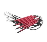 SKISUNO 8 Pièces Stylet Tactile à Pointe Fine Haute Précision en Plastique et Aluminium avec Cordon Anti-Perte, pour Bureau et Caisse Enregistreuse