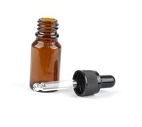 SKISUNO 8pièces Flacon Marron Pour Huiles Essentielles Avec Pipette De Bouteilles Décoratives Pour Parfum Et Cosmétiques Pour Et Échantillons