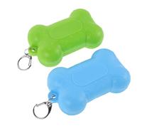SKISUNO à friandises pour Chien 2 pièces en Silicone résistant à l'eau avec Fermeture magnétique, Parfait pour Voyages et séances d'éducation en extérieur