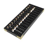 SKISUNO Abacus Bois Éducatif Rangées Perles pour Garçon Fille Boulier Chinois Traditionnel pour Apprentissage Calcul Mental et Adapté Aux Étudiants