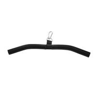 SKISUNO Accessoires de Musculation pour Machines à Câbles Barre à Triceps et Poignées de Traction en Acier Noir, Solution Polyvalente pour Centres de Fitness Commerciaux