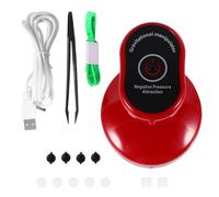 SKISUNO Appareil de Massage Électrique Portatif 1 Pièce Instrument de Grattage par Aspiration Réglage de Puissance Outil de Thérapie Gua Sha pour Stimulation des Méridiens et