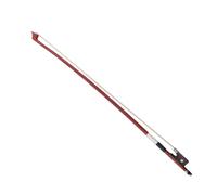SKISUNO Archet Son Clair Marron de Violon 1/4 en Bois et Crin de Cheval et Prise en Main Confortable pour Joueurs Professionnels pour Entraînement