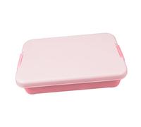 SKISUNO Bac à Sable Portable Plastique avec Couvercle pour Boîte de Rangement Robuste Capacité Extérieur Multifonction pour Plage et Jardin