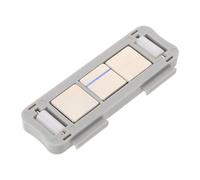 SKISUNO Baguette de Commande Magnétique Argenté pour Stores Verticaux Installation Facile et Ajustement Fluide, Accessoire pour Bureaux et Maisons