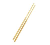 SKISUNO Baguettes en Cuivre Solides Dorées pour Rites Sacrés, Légères et Portables, Design Unique, pour Anniversaires D'ancêtres et Cérémonies Religieuses