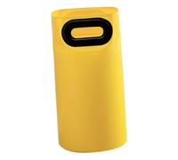 SKISUNO Bain de Pieds Pliant 16l Seau Portable en Plastique Jaune Citron Soulage Fatigue Usage Maison Voyage Relaxation
