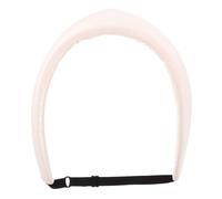 SKISUNO Bandeau Couronne Style Ancien en Cuir Pu Blanc, Forme V Couronnée, Confortable et Ajustable pour Femmes, pour Séances Photo et Événements Spéciaux
