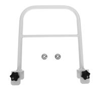 SKISUNO Barrière de Protection pour Lit Adulte en Fer Blanc, Légère avec Bords Confortables, pour Lits en Dortoir Élève et Prévention des Chutes