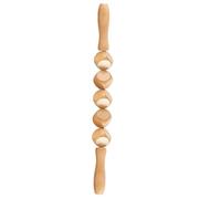 SKISUNO Bâton D'acupression Tige de Raclage Manuel en Bois Marron pour Exercer Muscles et Stimuler Tissus Profonds pour Massage Corporel à Domicile