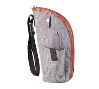 SKISUNO Biberon USB Portable pour Protection Surchauffe Automatique Maintien Constant pour Lait Café Jus Voyage Crochet Pratique Gris