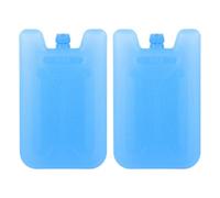 SKISUNO Bloc Glace pour Ventilateur de Climatiseur, Packs de Glace Réutilisables en Pe Bleu, 2 Pièces, Solution de Refroidissement pour Fête Estivale