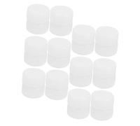 SKISUNO Boîte à Cliquet Plastique Blanc 33mm pour Bébé, 50 Pièces, Fait du Bruit pour Attirer L'attention, pour Créations de Poupées et Berceaux
