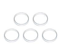 SKISUNO Boîtes de Petri en Verre Borosilicaté 5pcs Résistantes Haute Température pour Culture Cellulaire Facile à Utiliser en Recherche Biologique