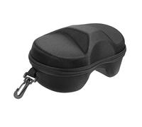 SKISUNO Boîtier de Rangement Rigide EVA pour Lunettes de Ski et Snowboard Antichoc avec Fermeture Éclair Grand Espace pour Masque et Lunettes de Sports Dhiver