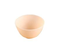 SKISUNO Bol pour Usage Domestique et Préparation de Condiments en Silicone Jaune 12,5x8 Cm Anti-chute et Inodore Ustensile Cuisine pour Mélange de Masques Faciaux