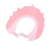 SKISUNO Bonnet de Bain pour Garçon et Filles en Silicone avec Protection D'oreilles Étanche, Couronne Ajustable, pour Laver Cheveux Baignade