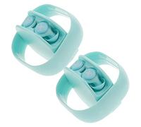 SKISUNO Bouchons d'Oreilles Anti-Bruit en Silicone pour Dormir Lot de 2 Sets de Réutilisables Confortables Insonorisants pour Études et Voyages Femmes