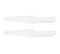 SKISUNO Brosse de Nettoyage Multifonction en Plastique 2pcs Raclette pour Essorer la Serpillière Plate, Rangement Suspendu Pratique pour Nettoyage de Toutes Surfaces