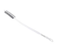 SKISUNO Brosse de Nettoyage pour Conduit de Sécheuse Blanche Long Manche en Pp, Facile à Frotter pour Nettoyage du Sèche-linge et Machine à Laver