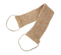 SKISUNO Brosse Exfoliante Pour Dos Jute Avec Poignées Et Sangle De Traction Pour Bain Douche