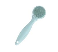 SKISUNO Brosse Nettoyante Visage en Silicone Verte, Outil Manuel pour Nettoyage Profond des Pores, Exfoliation Douce et Massage Facial, Accessoire Beauté pour Peau Éclatante et Saine