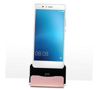 SKISUNO Chargeur USB Rapide de Bureau Rose Doré Station Accueil Multifonction Compatible Micro USB pour Edge Note Tablette et Appareils