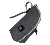 SKISUNO Chauffe-biberon de Voiture Portable Isotherme Gris pour Bébé, Paquet Chauffant pour Biberon, Matériau Résistant, Voyage et Sortie, Pochettes Pratiques et Faciles à Transporter