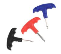 SKISUNO Clé Multifonction pour Driver de Golf 3 Pièces - Outil Portable en Acier Solide pour Réglage Précis de Tête et Manche de Club - Compatible Accessoires Golf - Accessoire