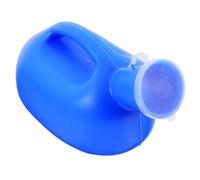 SKISUNO Collecteur D'urinoir Portable 2000 Ml en Plastique Couvercle Anti-déversement, Résistant et Polyvalent pour Voyages en Voiture et Urgences