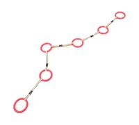 SKISUNO Corde D'appui Poignée Ronde en Polyester et Plastique la Marche Laisse de Promenade Pratique pour Garçon et Filles pour Groupes D'garçon et Filles en Garderie Préscolaire