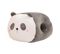 SKISUNO Coussin Chauffant Doux et Oreiller Décoratif Multifonctionnel pour Bureau et Maison Support Lombaire et pour Sieste Animal Mignon Panda Portable et Confortable