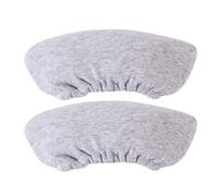 SKISUNO Coussinet Épais pour Béquilles en Coton Gris Housse Rembourrée et Lavable pour Aisselles Paire Confortable et Résistante pour Usage Quotidien Protection Anti- Adaptable aux