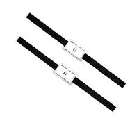 SKISUNO Crampons 2pcs Antidérapants à 10 Dents Housses de Chaussures Flexibles en Polyester en Acier Résistants à l'usure pour Randonnée Extérieure