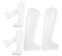 SKISUNO Embouchoir Botte Gonflable en Pvc pour Bottes Hautes, Élargisseur Pratique et Lavable, Lot de 3 Paires pour L'étirement des Chaussures à Domicile