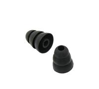 SKISUNO Embouts Écouteurs Silicone Coussinets Souples Bruit Remplacement pour Écouteurs Intra Auriculaires Confort Noir