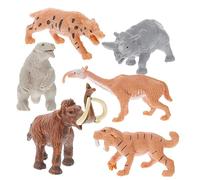 SKISUNO Ensemble De Jouets Éducatifs pour Garçon Et Filles Figurines d'animaux Préhistoriques Modèles Anciens Outils Pédagogiques Scolaires