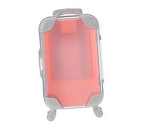 SKISUNO Étui pour Faux Cils Plastique Petit Rose Boîte Étanche Valise Voyage pour Jeunes Filles Rangement Sécurisé