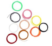 SKISUNO Filament Détaillées Couleurs M 10 Couleur Abs D'impression 1,75 Mm Stylo 3d, pour Applications Aléatoire pour et Garçon et Filles Couleur Aléatoire