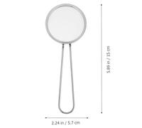 SKISUNO Filtre Cellulaire 200 Mesh en Acier Inoxydable, Tamis d'Essai Standard Ventilation pour Laboratoire de Biologie