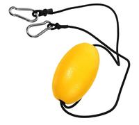 SKISUNO Flotteur Bateau Ancre en Nylon Jaune Câble Remorquage Marin Léger Boule de Bouée Flottante pour Kayak et Pêche en Mer Accessoire Sécurité Nautique Compact