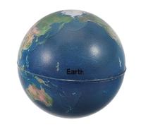 SKISUNO Globe Terrestre Compressible Mousse Jouet Globe Éducatif Modèle De Système Solaire Décoration De Fête Balle Douce pour Garçon Fille