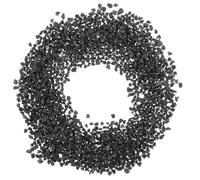SKISUNO Granulés de Tourmaline Noire Émission D'anions et Rayons Infrarouges 50g, Pierre Naturelle pour Bijoux pour Décoration Intérieure et Textiles