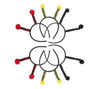 SKISUNO Insect Costume Headbands 6PCS with Realistic Bug Antennae for and Women Carnival and Daily Wear - Cloth and Plastic Material with Creative Design