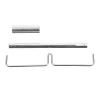 SKISUNO Kit de Rechange pour Machine à Pop-Corn Professionnel - Tige de Brassage Manchon et Fil en Fer Massif - Accessoire Mélangeur Solide pour Brassage Uniforme du Popcorn - Compatible