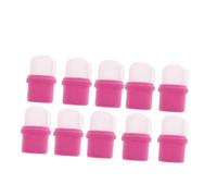SKISUNO Lot De 10 Couvre-ongles En Silicone Réutilisables Petite Taille Pour Retirer Vernis à Ongles Uv Dissolvants Manucure à Domicile