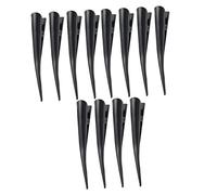 SKISUNO Lot De 12 Pinces À Cheveux De Bec De Canard Sans Couture Pour Séparer Et Maintenir Les Cheveux