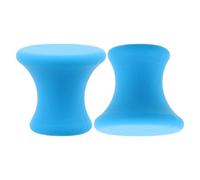 SKISUNO Lot de 2 bases de diapason de : stabilisateur lesté pour instrument sonore - Bleu, accessoire pour séances de thérapie, spa et yoga - Caoutchouc léger