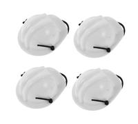 SKISUNO Lot De 4 Mini-Casques De Sécurité pour Animaux De Compagnie : avec Laisse À Ressort, Casque De Sécurité pour Petits Animaux, Thème De Construction, Utilisation en